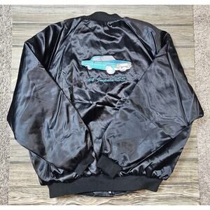 Vintage King Louie '64 Chevy Impala SS Jacket Black "Jerry" 2XL Tall Quilted